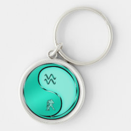 Aquarius de waterdrager sleutelhanger