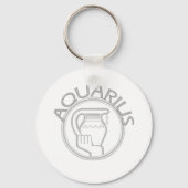 Aquarius de waterdrager sleutelhanger (Voorkant)