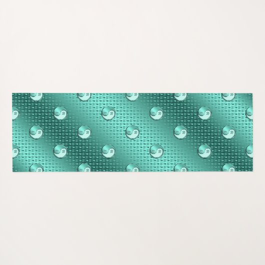 Aquarius de waterdrager yogamat (Achterkant (horizontaal))