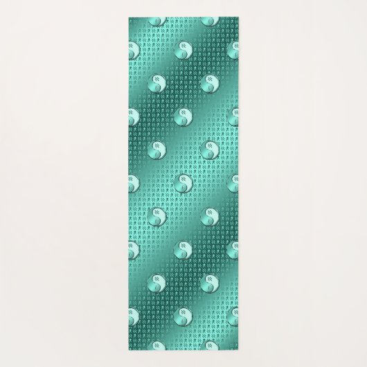 Aquarius de waterdrager yogamat (Achterkant)