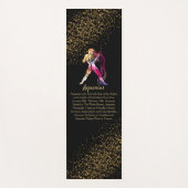 Aquarius de waterdrager yogamat (Voorkant)