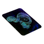 aquarius de waterdrager zodiac magnet magneet (Rechterzijde)