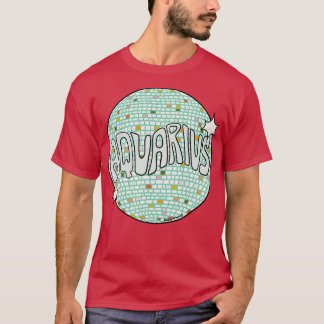 Aquarius Disco Ball T-shirt