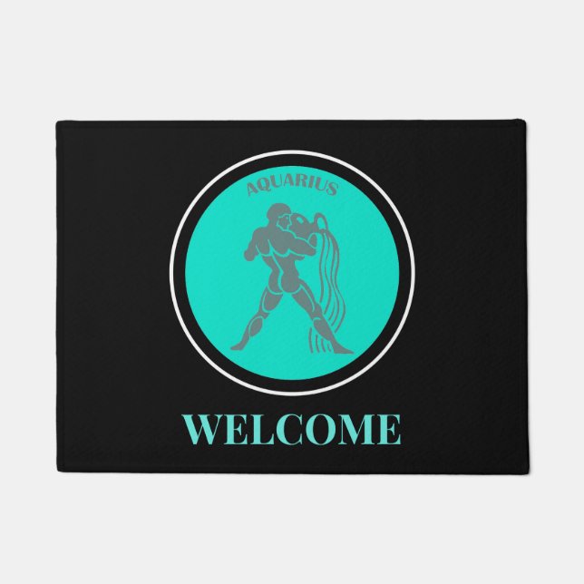 Aquarius Doormat Deurmat (Voorkant)