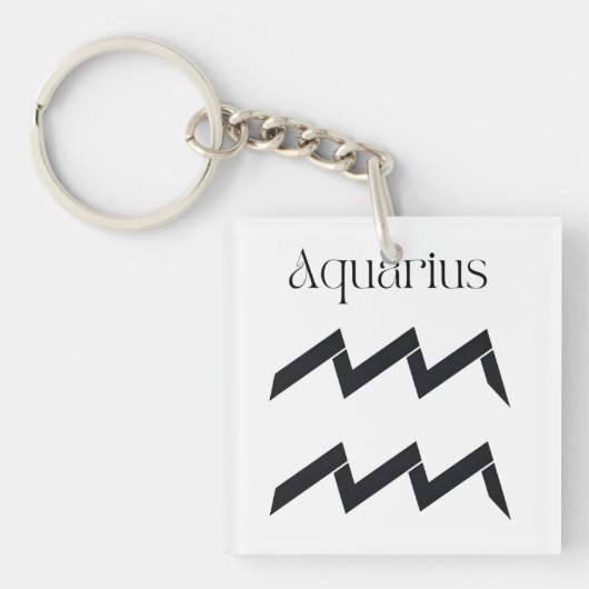 Aquarius: Echoes of Freedom Sleutelhanger (voorkant)