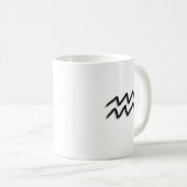 Aquarius Eigenschappen en Data  | Waterdrager Koffiemok (Voorkant rechts)