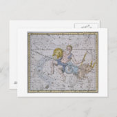 Aquarius en Capricorn uit 'A Celestial Atlas', Briefkaart (Voorkant / Achterkant)
