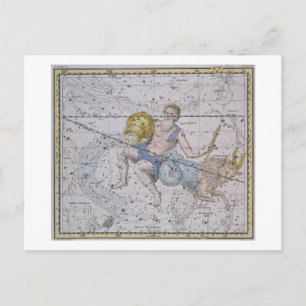 Aquarius en Capricorn uit 'A Celestial Atlas', Briefkaart