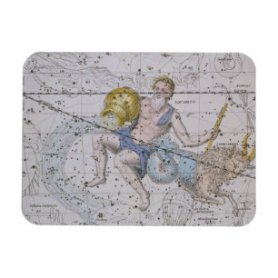 Aquarius en Capricorn uit 'A Celestial Atlas', Magneet