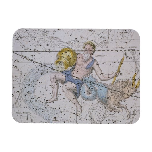 Aquarius en Capricorn uit 'A Celestial Atlas', Magneet (Horizontaal)