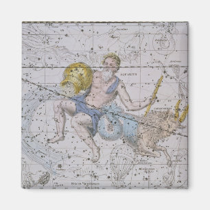 Aquarius en Capricorn uit 'A Celestial Atlas', Magneet