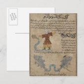 Aquarius en Pisces Briefkaart (Voorkant / Achterkant)