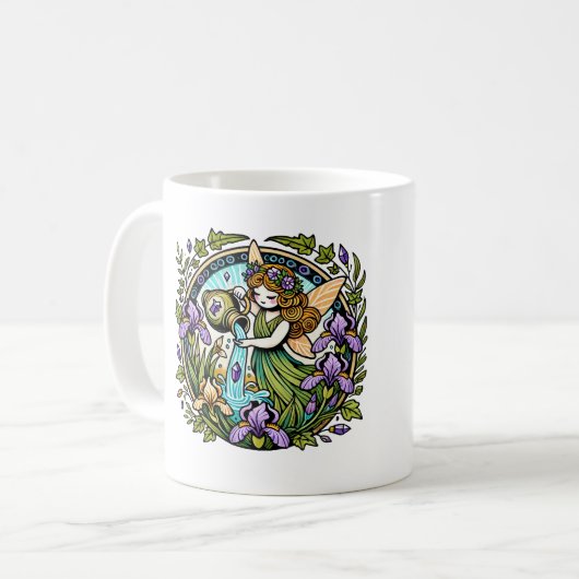 Aquarius Fairy Koffiemok (Voorkant links)