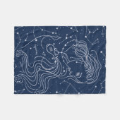 Aquarius Fleece Deken (Voorkant (Horizontaal))