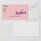 Aquarius Flowers Visitekaartje (Voorkant / Achterkant)