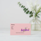 Aquarius Flowers Visitekaartje (Staand voorkant)