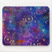 Aquarius Galaxy Mousepad Muismat (Voorkant)