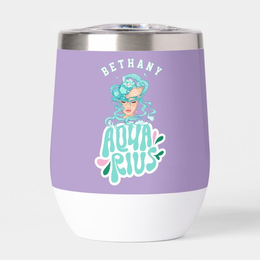 Aquarius gepersonaliseerde retro (Voorkant)
