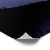 Aquarius | Gepersonaliseerde zodiac-constellatie Poster (Hoek)