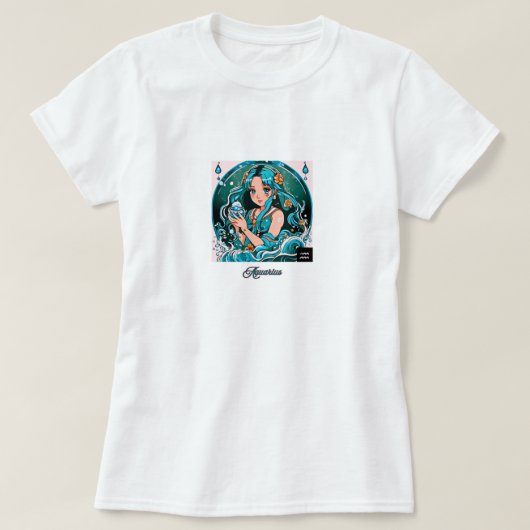 Aquarius Girl T-shirt (Design voorkant)