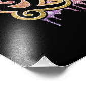 Aquarius Girls Black Queen Foto Afdruk (Hoek)