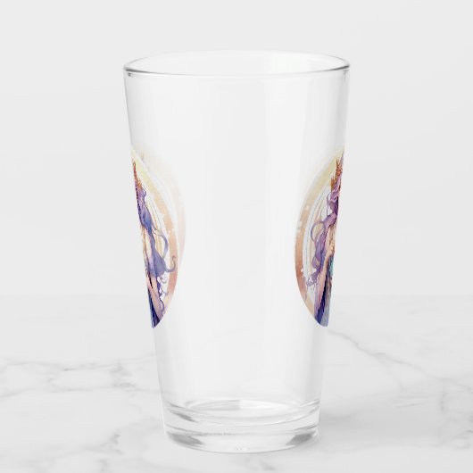 Aquarius glazen beker (Rechts)