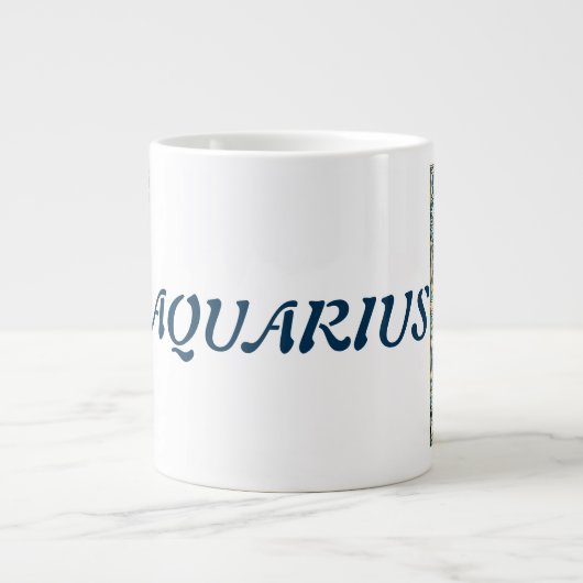 Aquarius Grote Koffiekop (Voorkant)