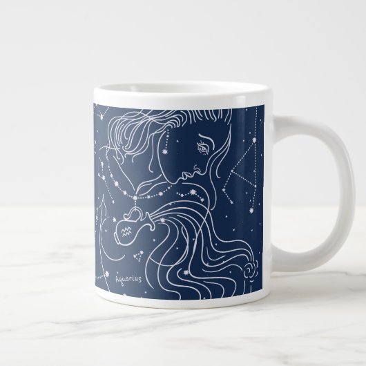 Aquarius Grote Koffiekop (Rechts)