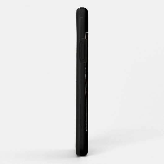 Aquarius hammered zilver gestileerde astrologie zo Case-Mate iPhone case (Achterkant/rechts)