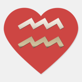 Aquarius Hart Sticker