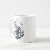 Aquarius Hemels Vaartuig Zodiac Mok (Voorkant links)
