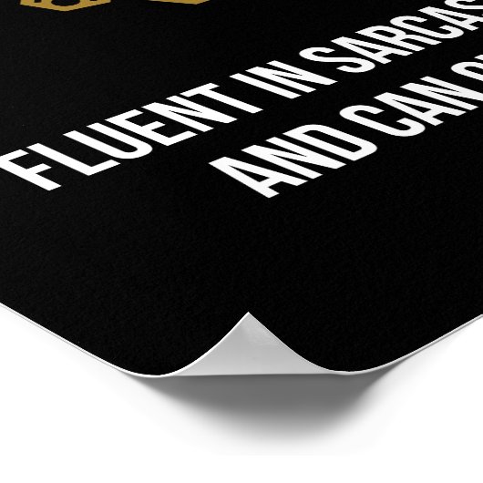 Aquarius - Horoscoop, Grappige Zodiac Teken Humor Poster (Hoek)