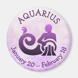 Aquarius Horoscope Astrology Zodiac Sign Magneet