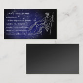 Aquarius Horoscope Visitekaartje (Voorkant / Achterkant)