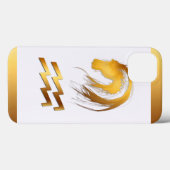 Aquarius Horse Chinese Westerne astrologie iPhone Case-Mate iPhone Case (Achterkant (horizontaal))