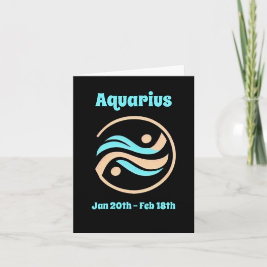 Aquarius Kaart (Voorkant)