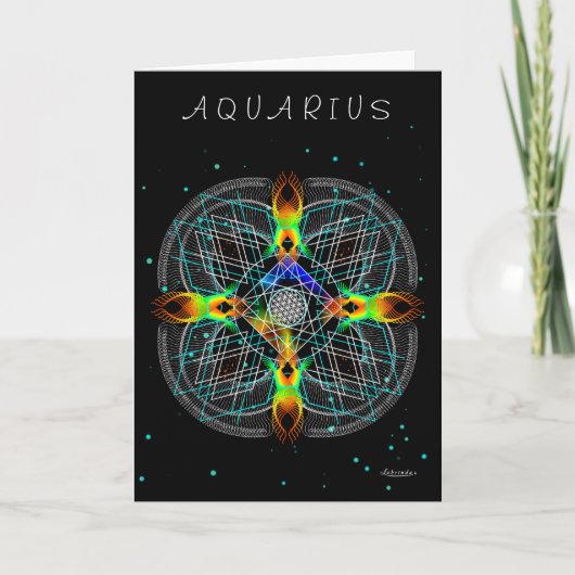 Aquarius Kaart (Voorkant)