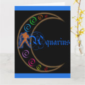 Aquarius Kaart (Gele Bloem)