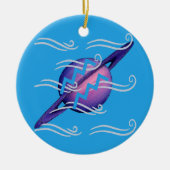 Aquarius Keramisch Ornament (Voorkant)
