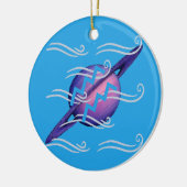 Aquarius Keramisch Ornament (Links)