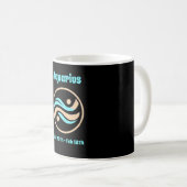 Aquarius Koffiemok (Voorkant rechts)