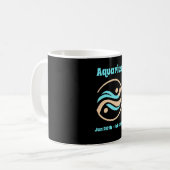 Aquarius Koffiemok (Voorkant links)