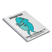 Aquarius-laptop Notitieboek (Rechterzijde)