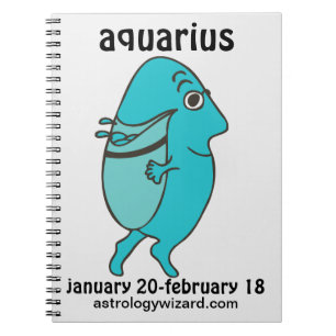 Aquarius-laptop Notitieboek
