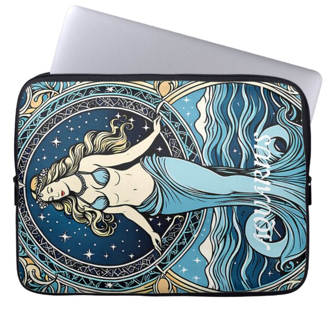 Aquarius Laptop Sleeve (Voorkant)