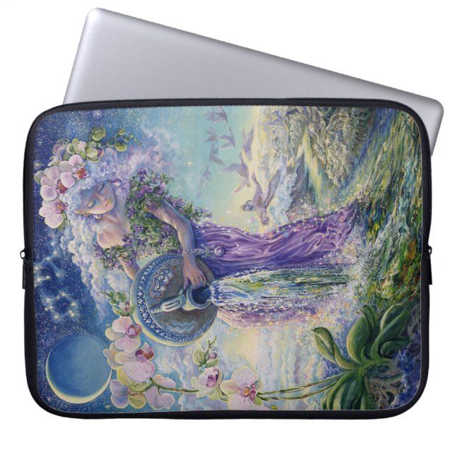 "Aquarius" laptophoes Laptop Sleeve (Voorkant)