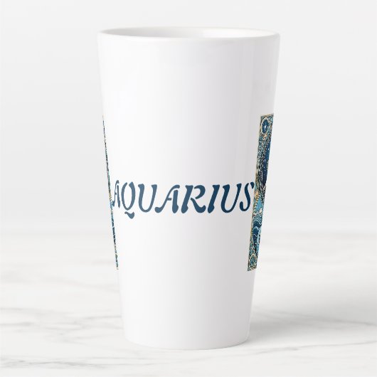 Aquarius Latte Mok (Voorkant)