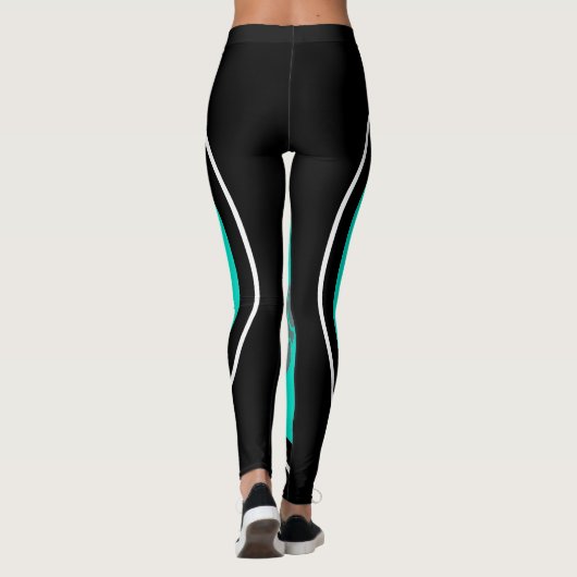 Aquarius-Leggings Leggings (Achterkant)