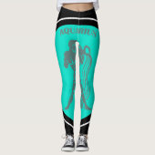 Aquarius-Leggings Leggings (Voorkant)