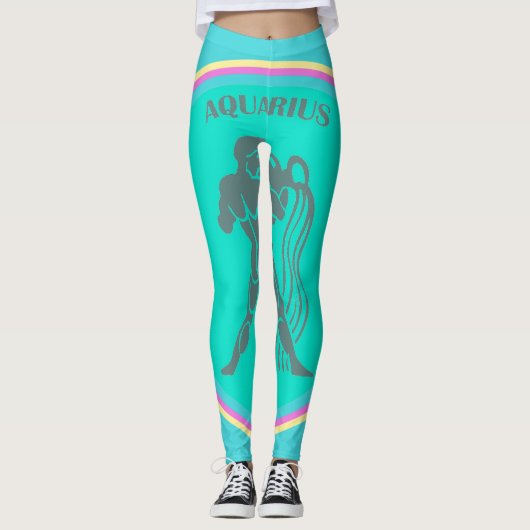 Aquarius-Leggings Leggings (Voorkant)